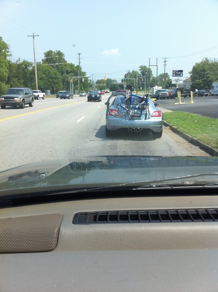 Bike rack chrysler crossfire #2