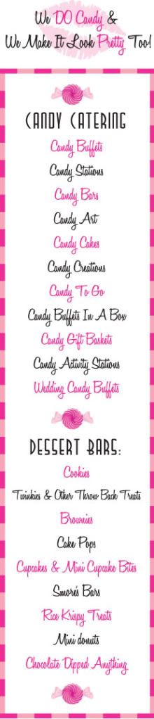 Candy Menu