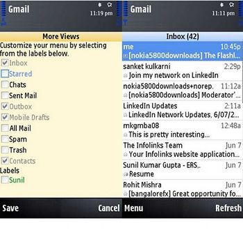 Gmail para Nokia C6 Gmail para Nokia C6