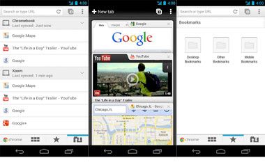 Google Chrome para Android Google Chrome para Android