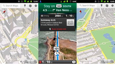 Mapas de Google para Android Mapas de Google para Android