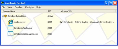 Sandboxie Sandboxie