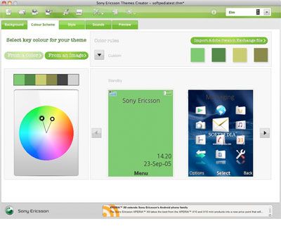 Sony Ericsson Themes Creator para Mac Sony Ericsson Themes Creator para Mac
