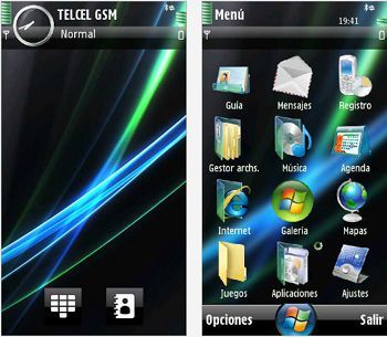 Tema de Windows Vista para Nokia 5530 Tema de Windows Vista para Nokia 5530