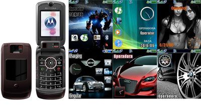 temas para Motorola RAZR V3x temas para Motorola RAZR V3x