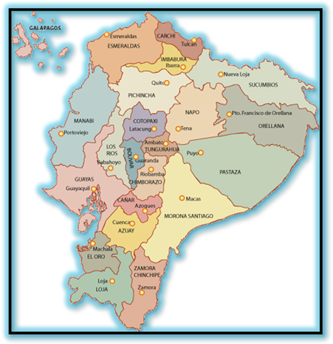 ¿Cuántas Provincias tiene Ecuador?