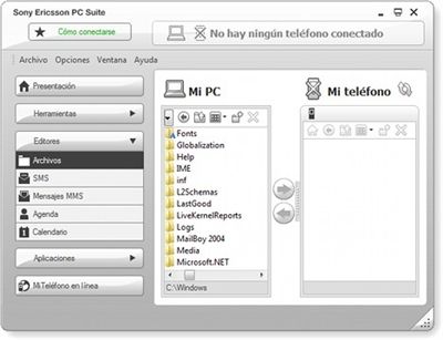 Suite on Descargar Pc Suite Sony Ericsson Xperia X10 Mini Pro   Zona Net