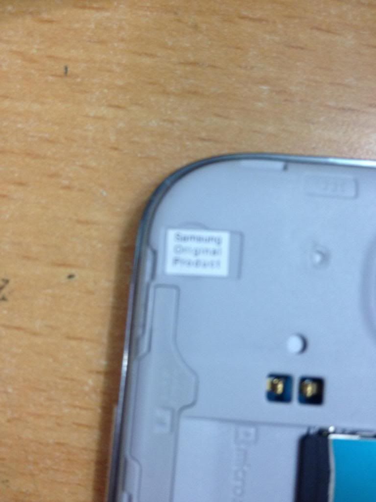 Cảnh báo lứa đảo,anh em mua sam sung s4 ( i9500 ) lưu ý,có hình - 1