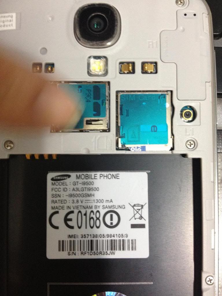 Cảnh báo lứa đảo,anh em mua sam sung s4 ( i9500 ) lưu ý,có hình - 3
