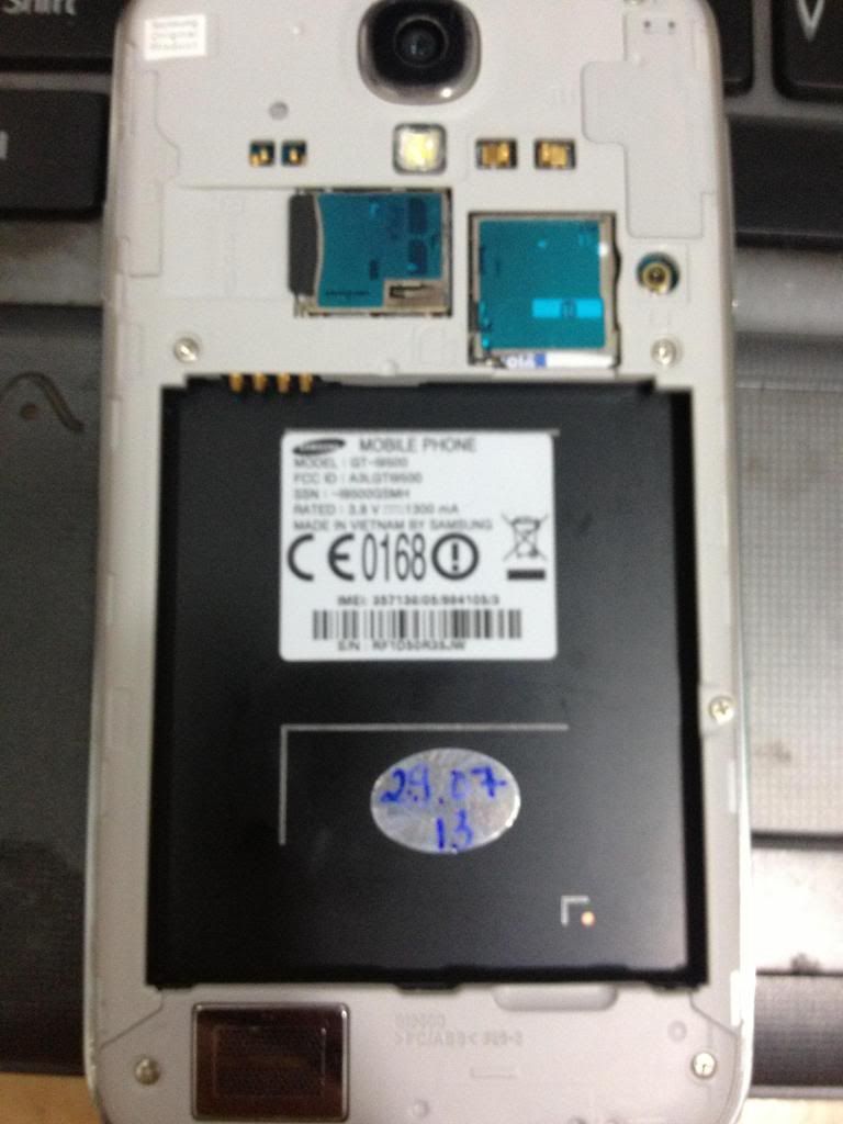 Cảnh báo lứa đảo,anh em mua sam sung s4 ( i9500 ) lưu ý,có hình - 4