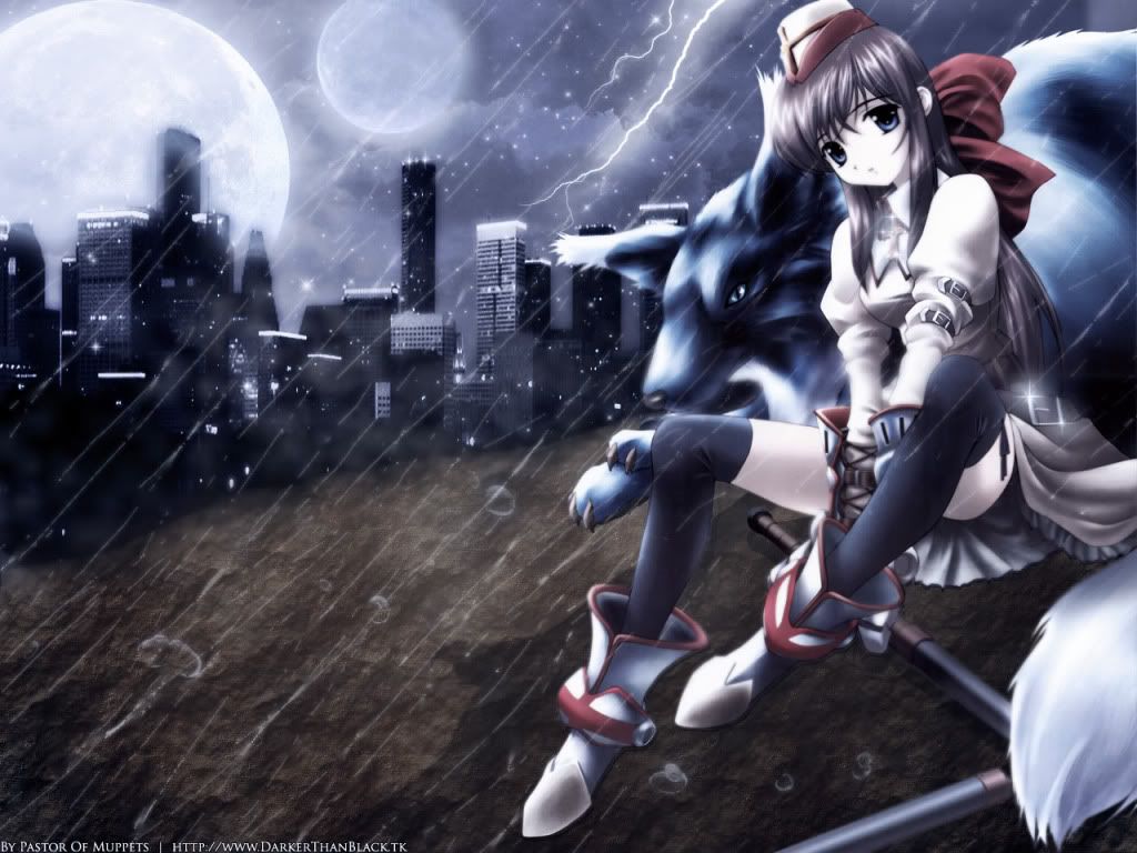 Anime In Rain