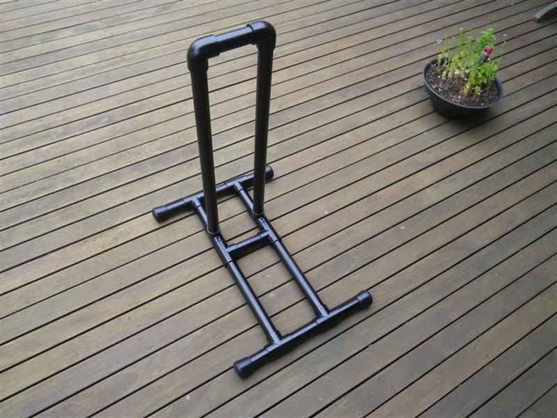 DIY Fat Bike Floor Stand