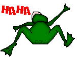 AnimatedLaughingFrog.gif laughing frog image by chamomile_photos