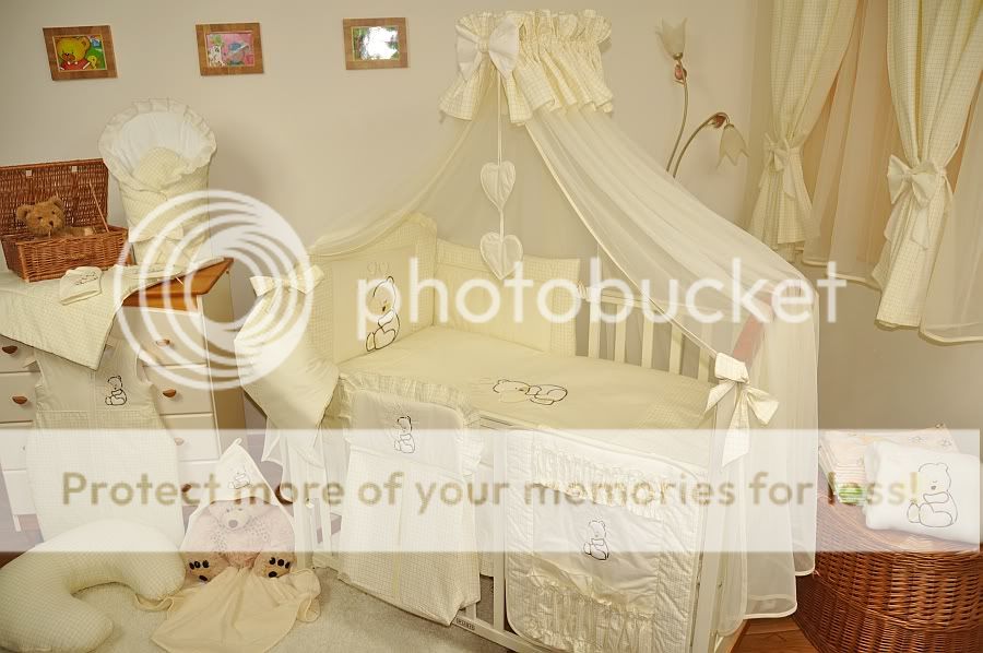 LUXURY CANOPY DRAPE/mosquito net +FREE STANDING HOLDER for BABY COT or COT BED eBay