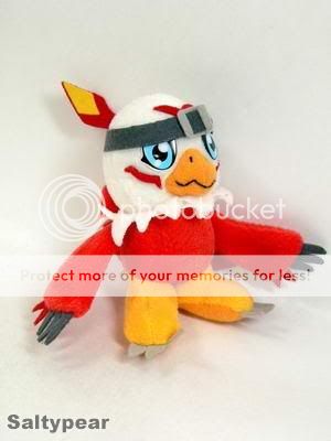 hawkmon plush