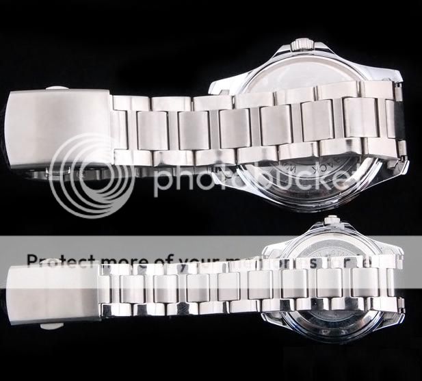 Pair Couple 3 Dial Steel Quartz Wrist Watch White S9123  